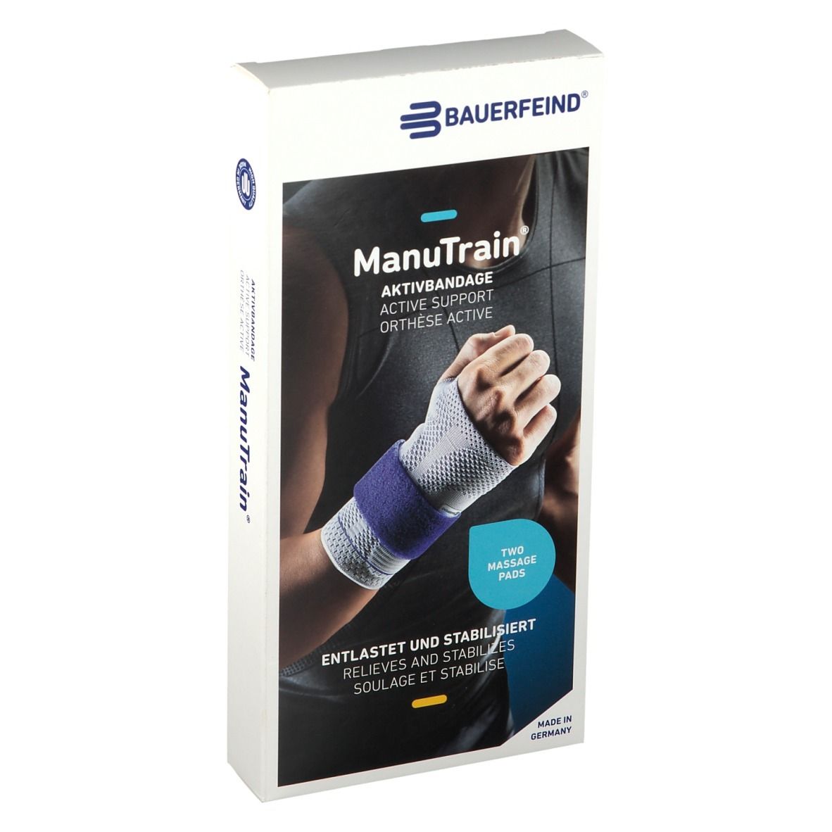 Manutrain Handgelenkbandage rechts Gr.3 natur 1 St Bandage(s)