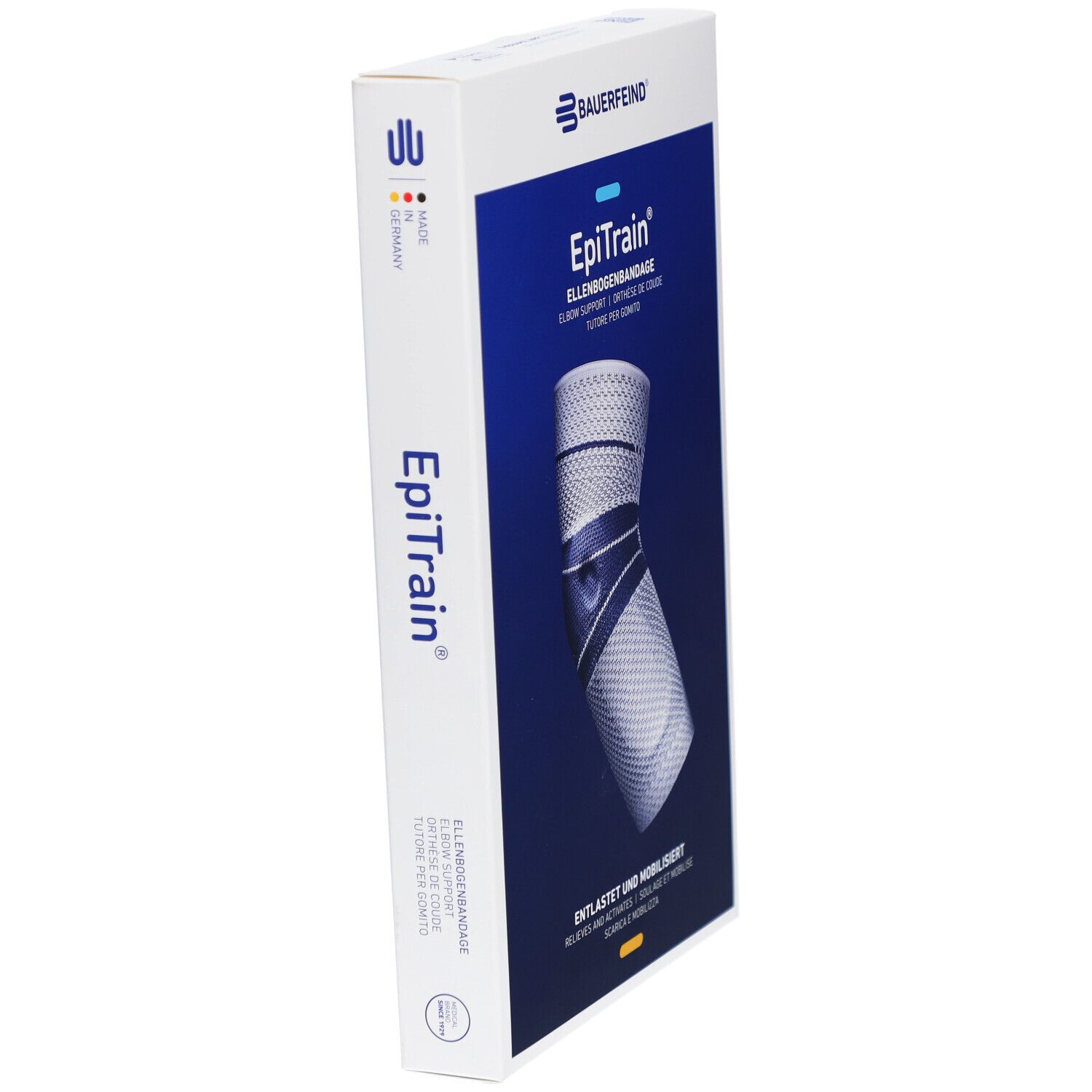 Epitrain® Aktiv Ellenbogenbandage Gr. 1 titan