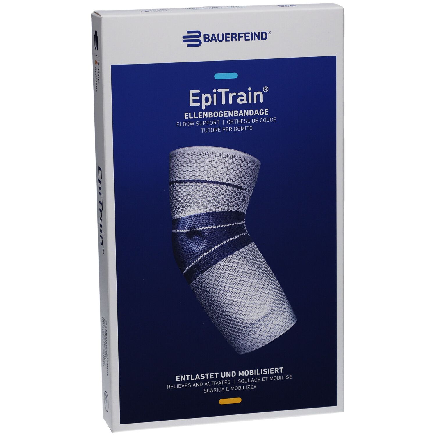 Epitrain® Aktiv Ellenbogenbandage Gr. 1 titan