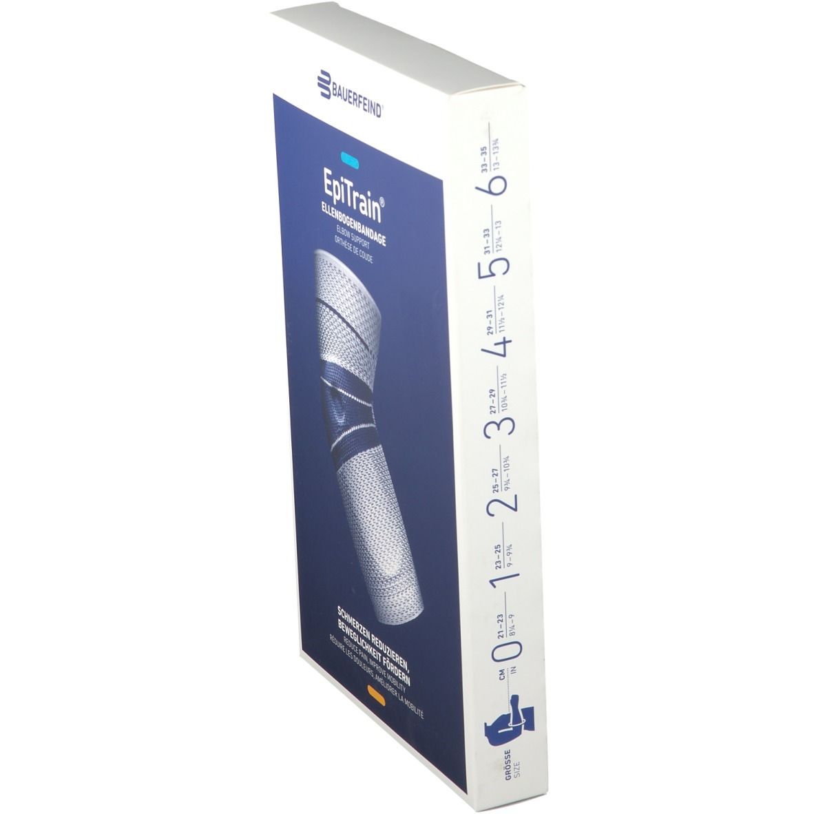 EpiTrain® Aktiv Ellenbogenbandage Gr. 4 titan