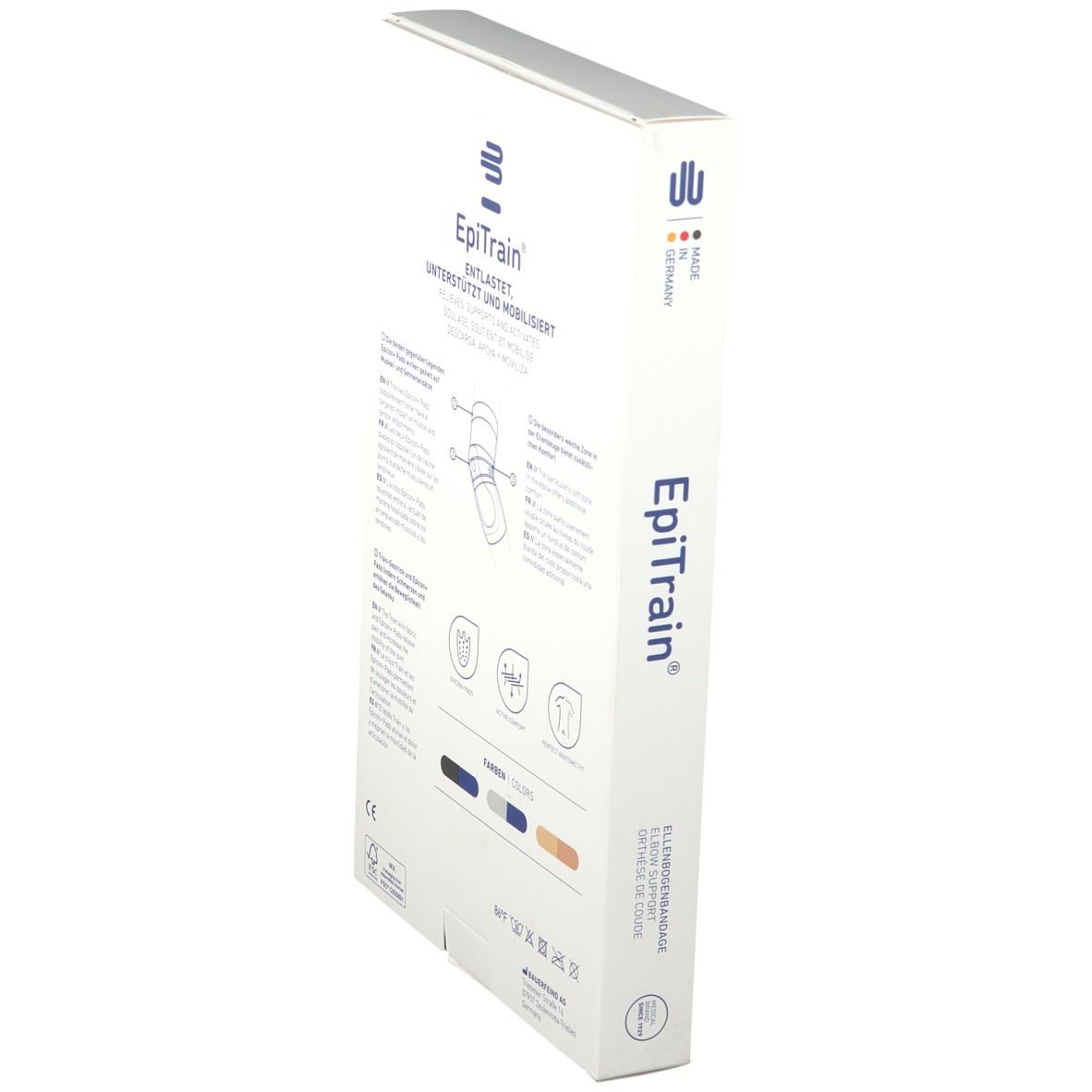 EpiTrain® Aktiv Ellenbogenbandage Gr. 4 titan
