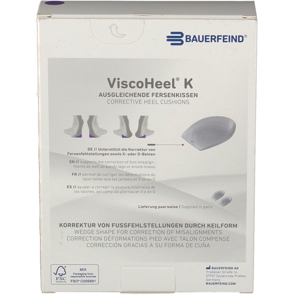 ViscoHeel® Fersenkissen K Gr. 3