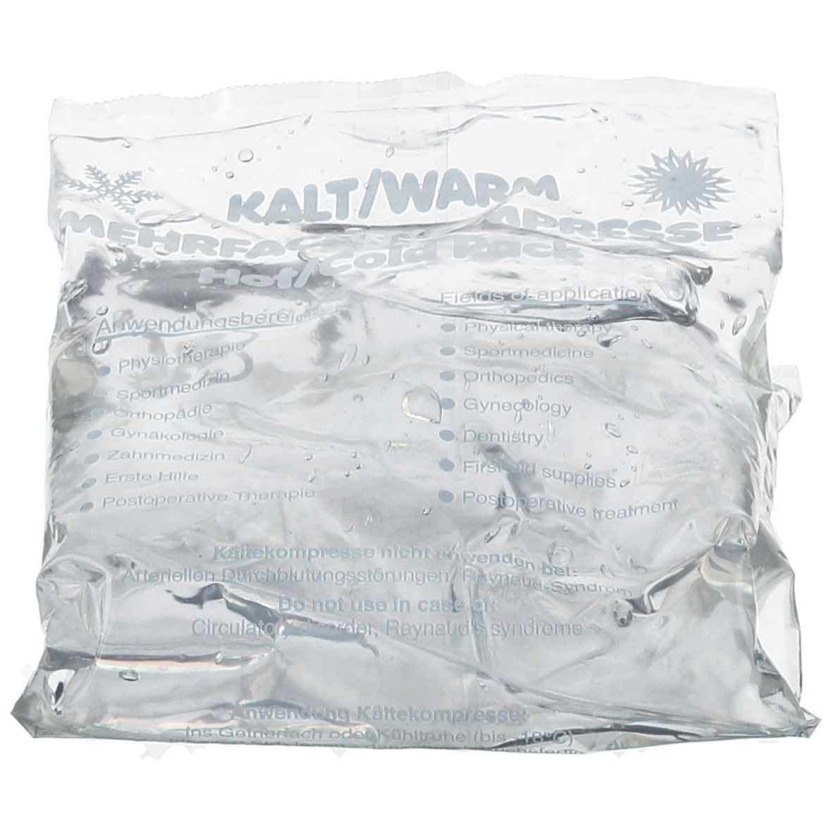 Kalt-Warm-Kompresse 12 x 29 cm transparent