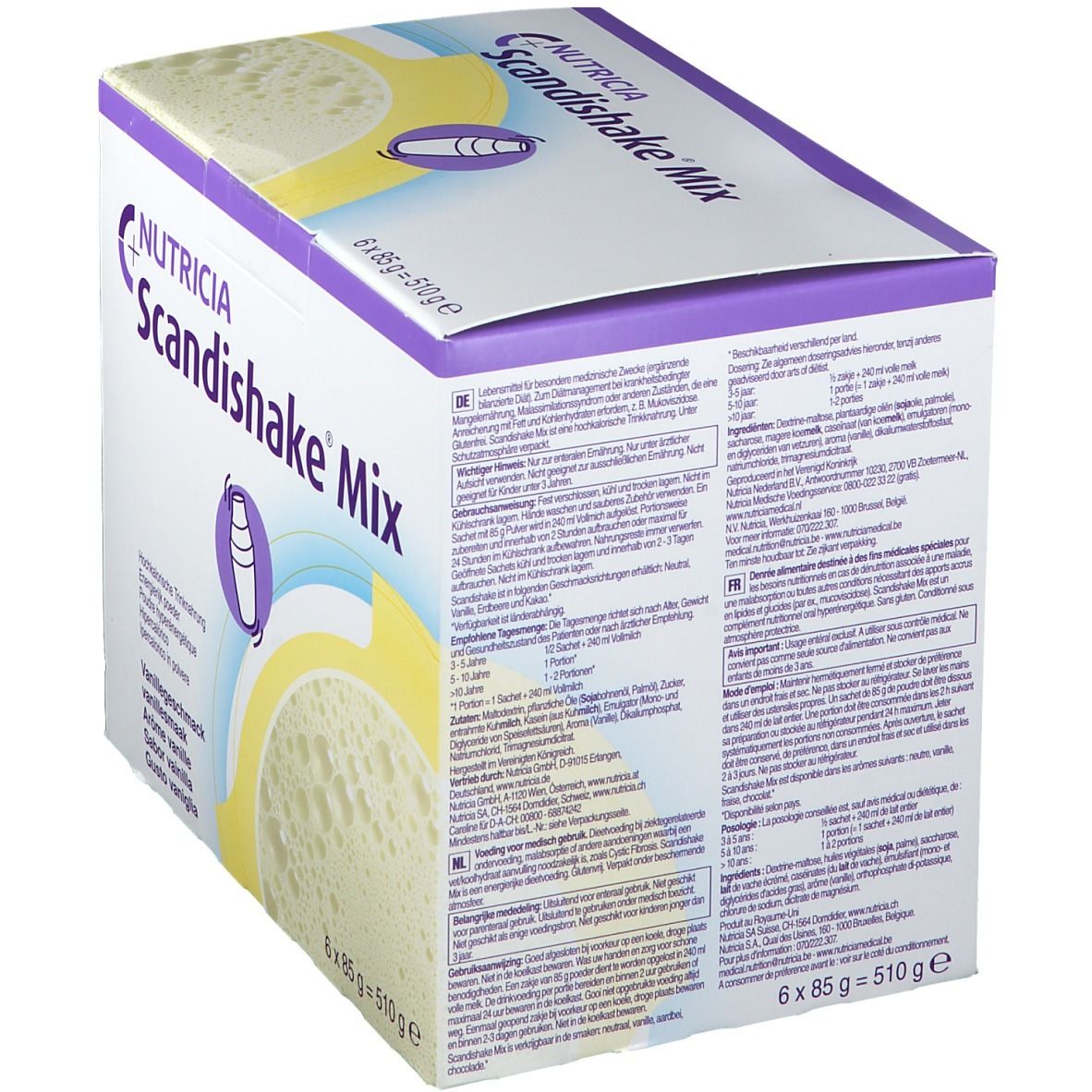 Scandishake Mix Vanille Pulver