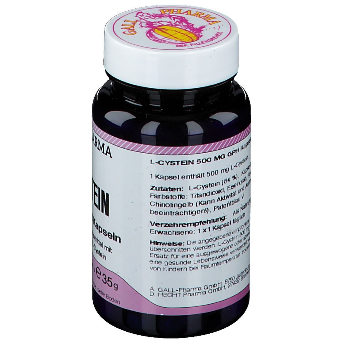 L-Cystein 500 mg Kapseln