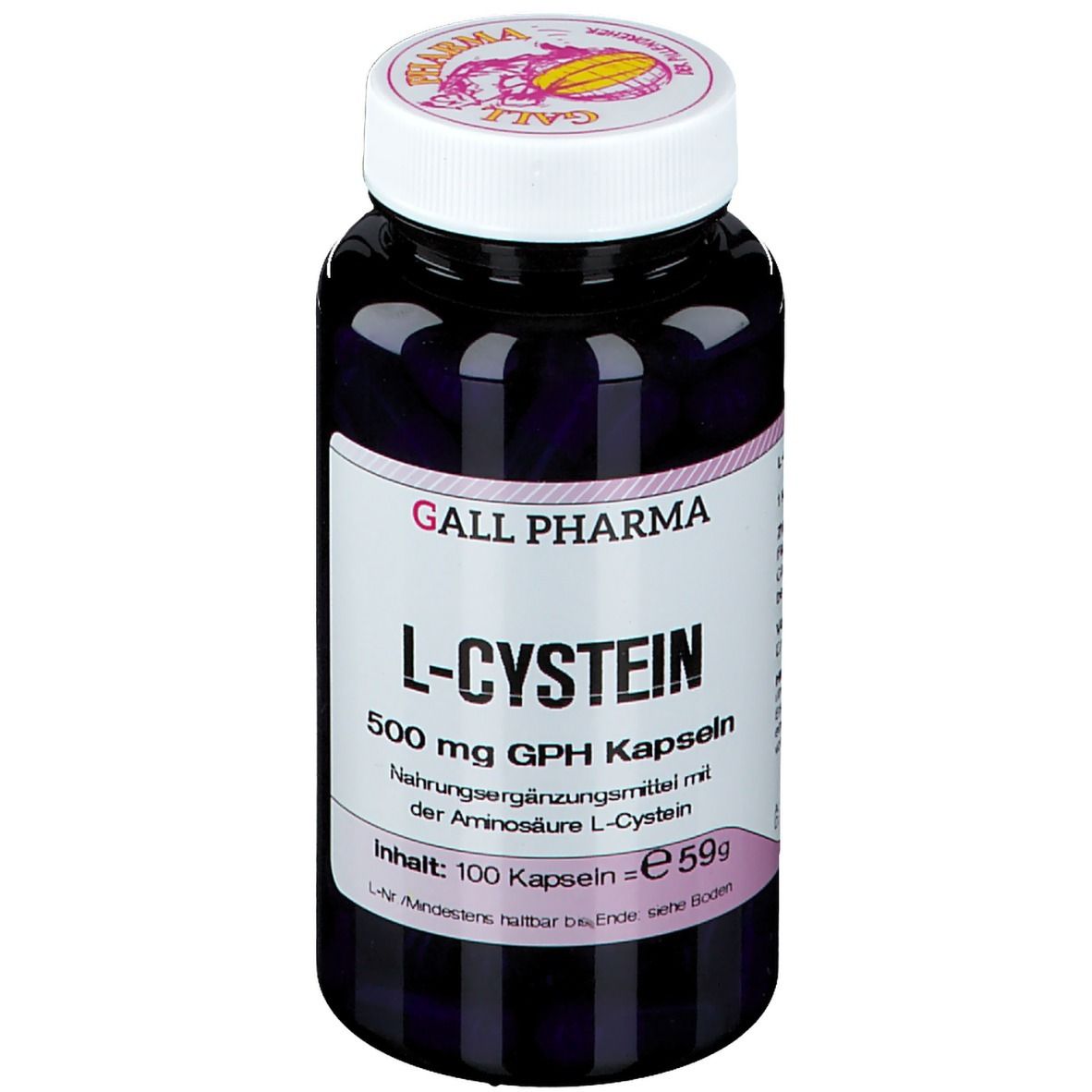 GALL PHARMA L-Cystein 500 mg GPH Kapseln