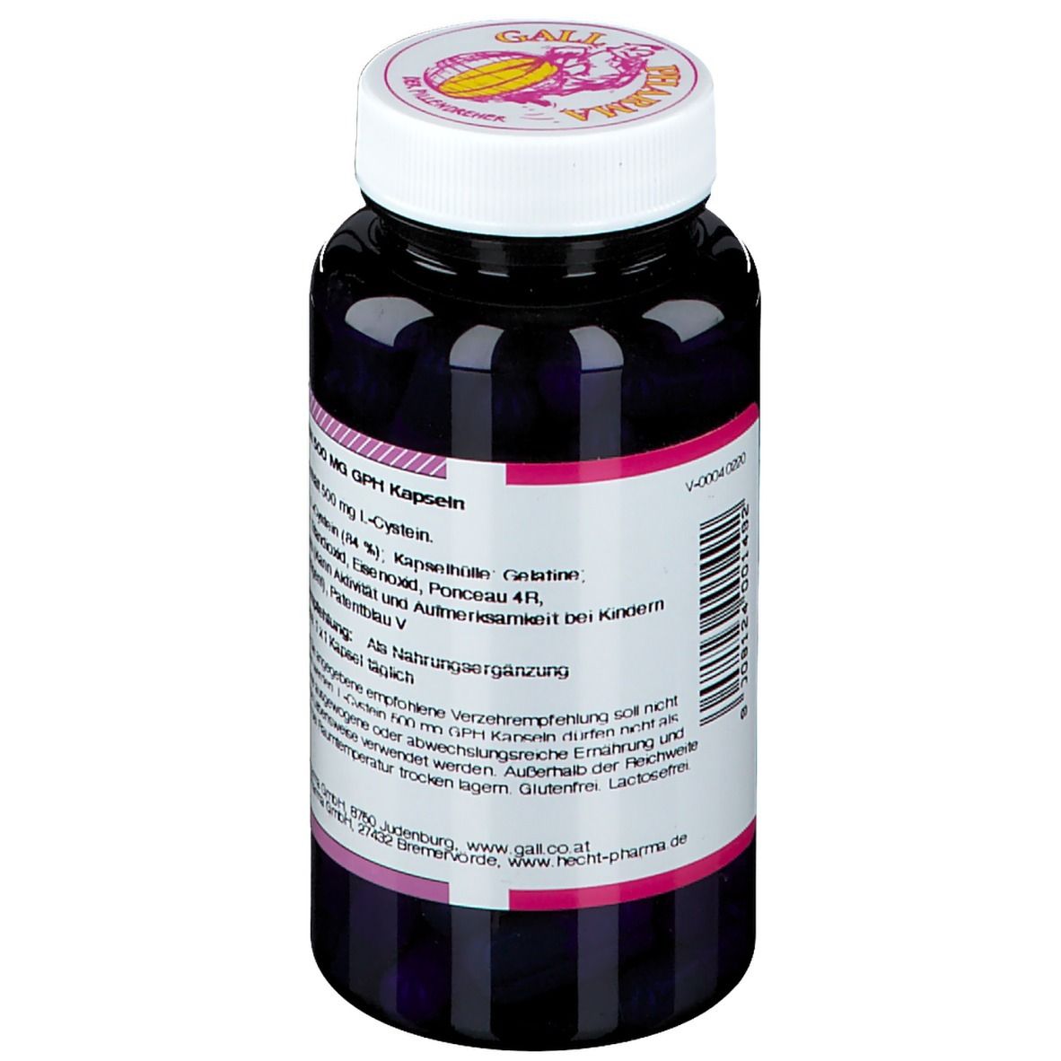 GALL PHARMA L-Cystein 500 mg GPH Kapseln