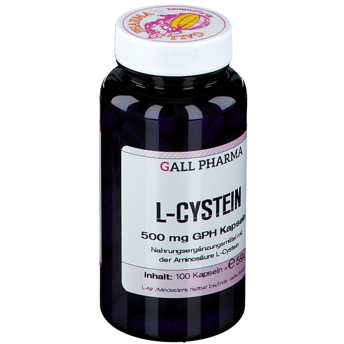 GALL PHARMA L-Cystein 500 mg GPH Kapseln