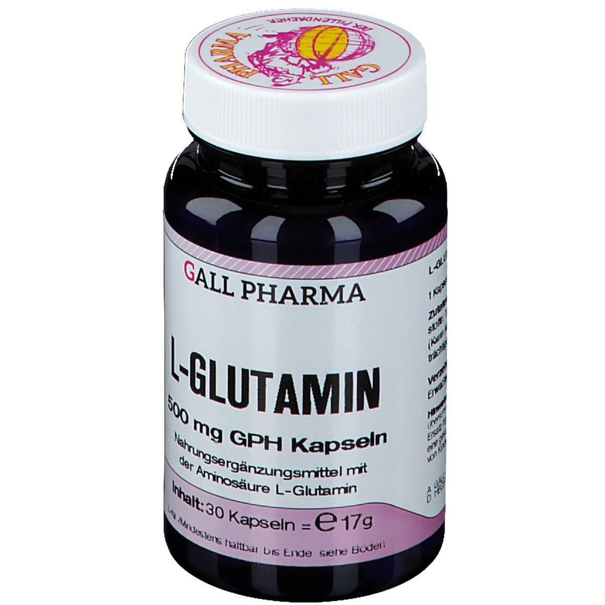 GALL PHARMA L-Glutamin 500 mg GPH Kapseln