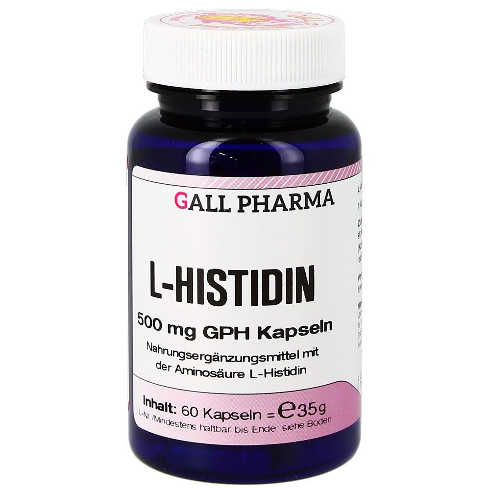GALL PHARMA L-Histidin 500 mg GPH Kapseln