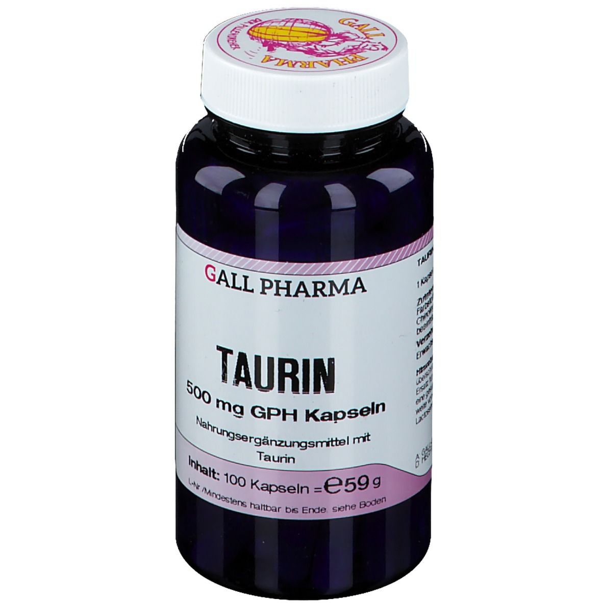 GALL PHARMA Taurin 500 mg