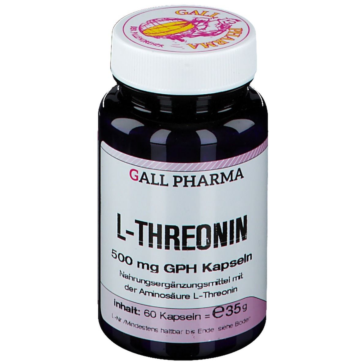 GALL PHARMA L-Threonin 500 mg GPH Kapseln 60 St - shop-apotheke.at