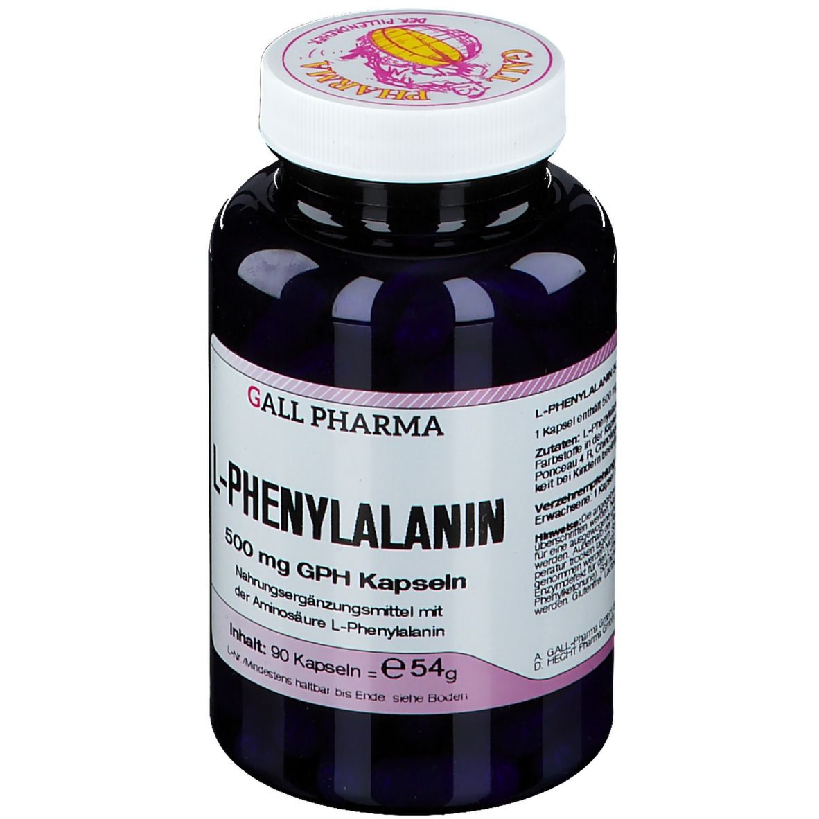 GALL PHARMA L-Phenylalanin 500 mg GPH