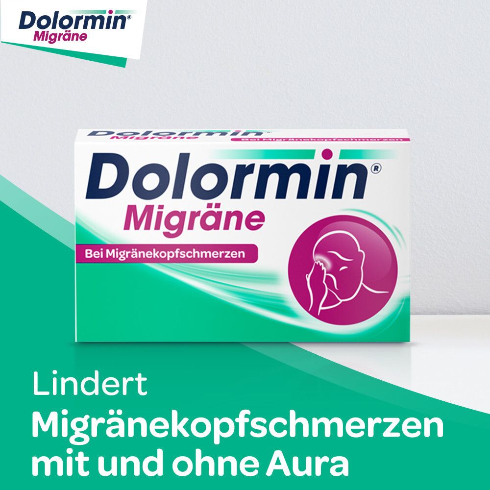 Dolormin Migräne bei Migräneattacken