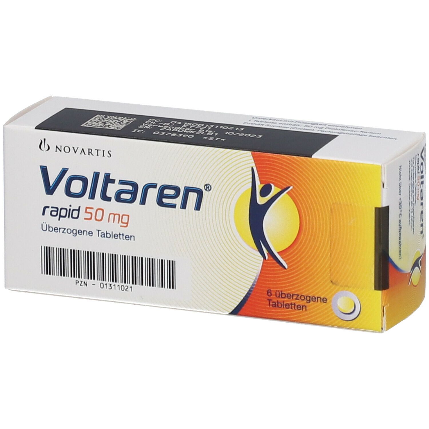 Voltaren® Rapid 50 Mg 6 St Mit Dem E-Rezept Kaufen - Shop Apotheke