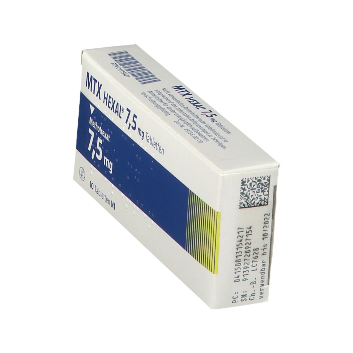 MTX Hexal 7,5 mg Tabletten 10 St