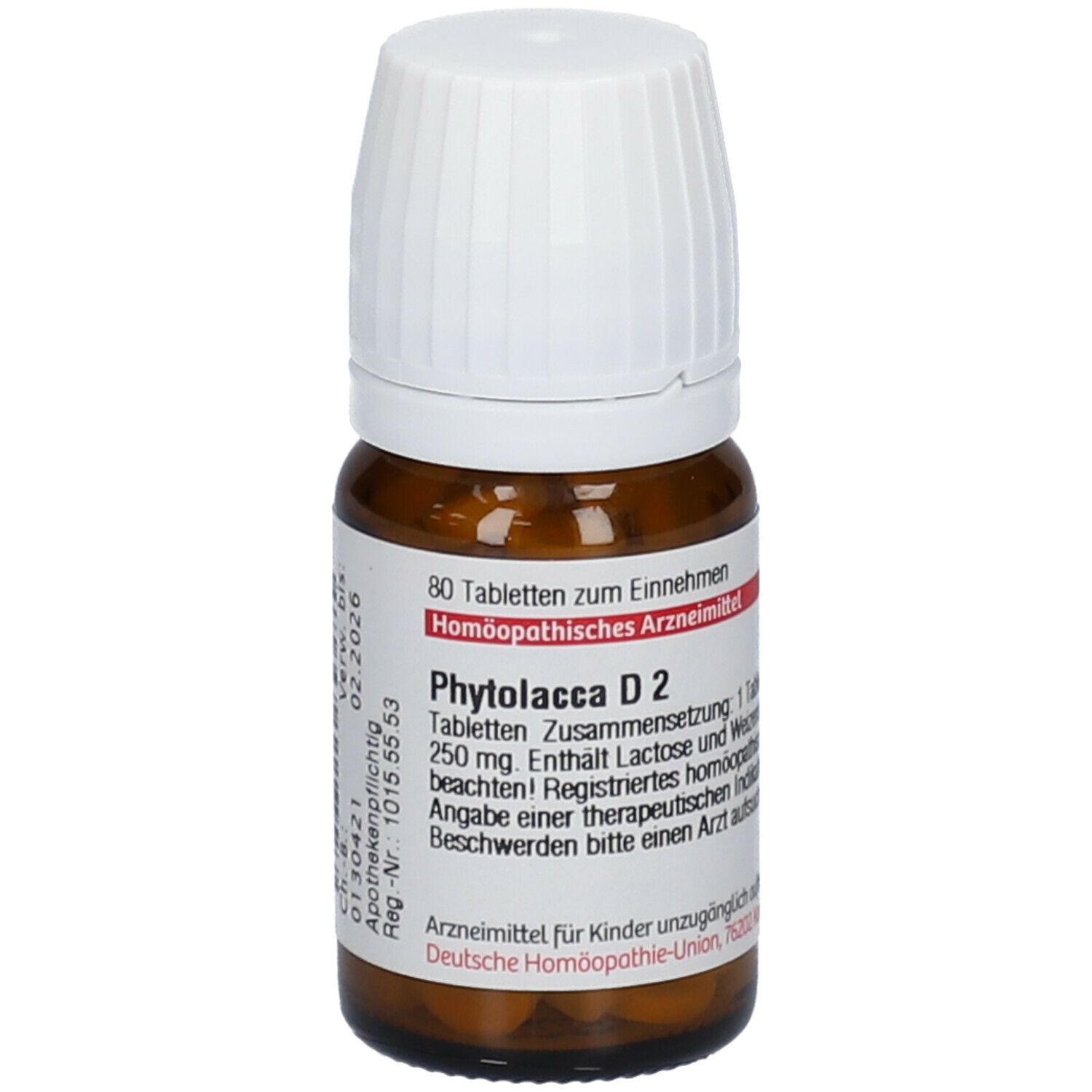 Phytolacca D 2 Tabletten 80 St