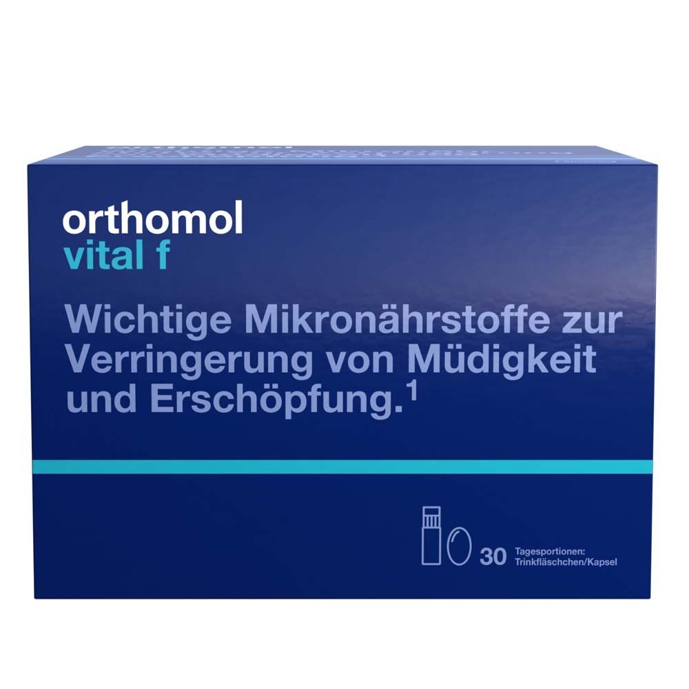 Orthomol Vital f Trinkfläschchen/Kapseln