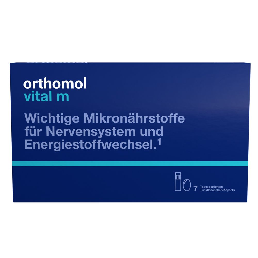 Orthomol Vital m Trinkfläschchen/Kapseln