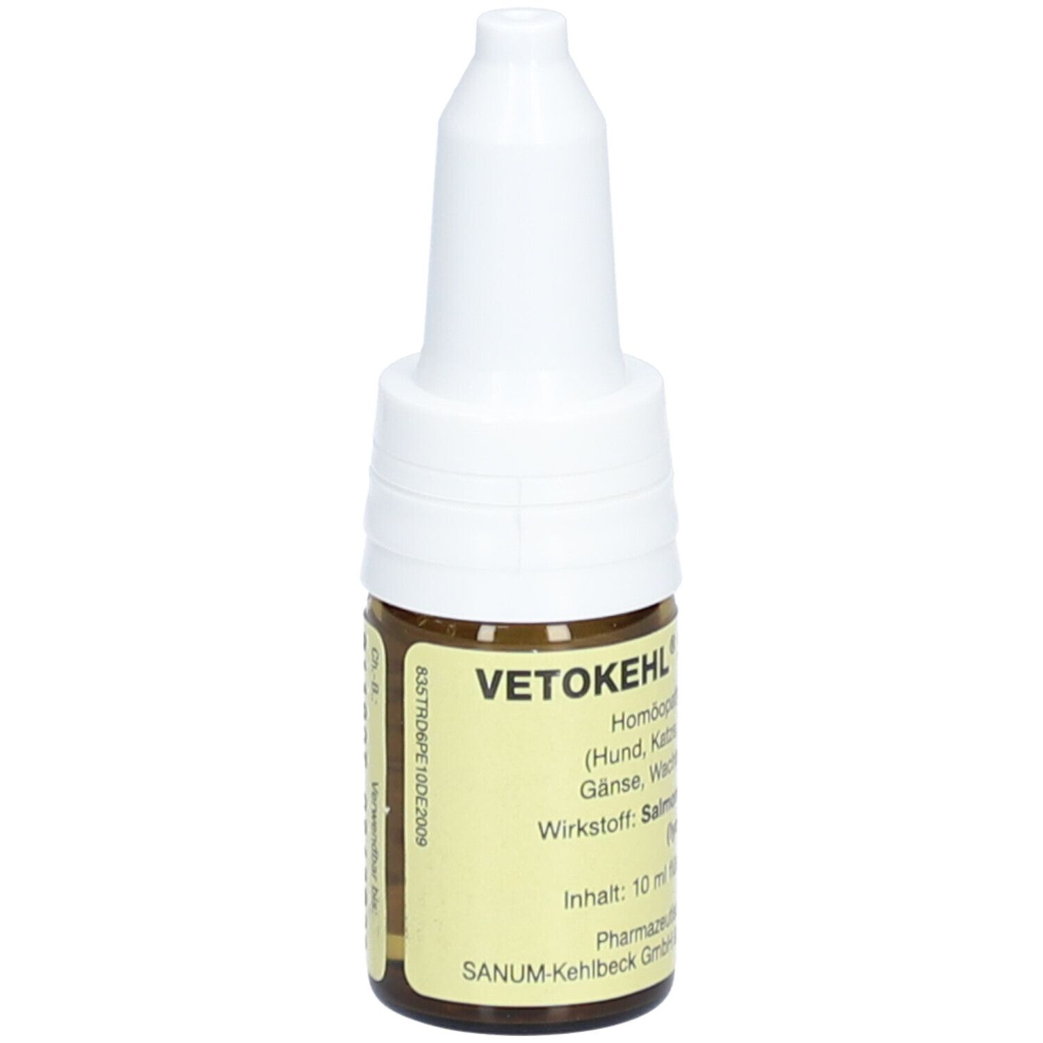 Vetokehl Salm D 6 Tropfen vet. 10 ml