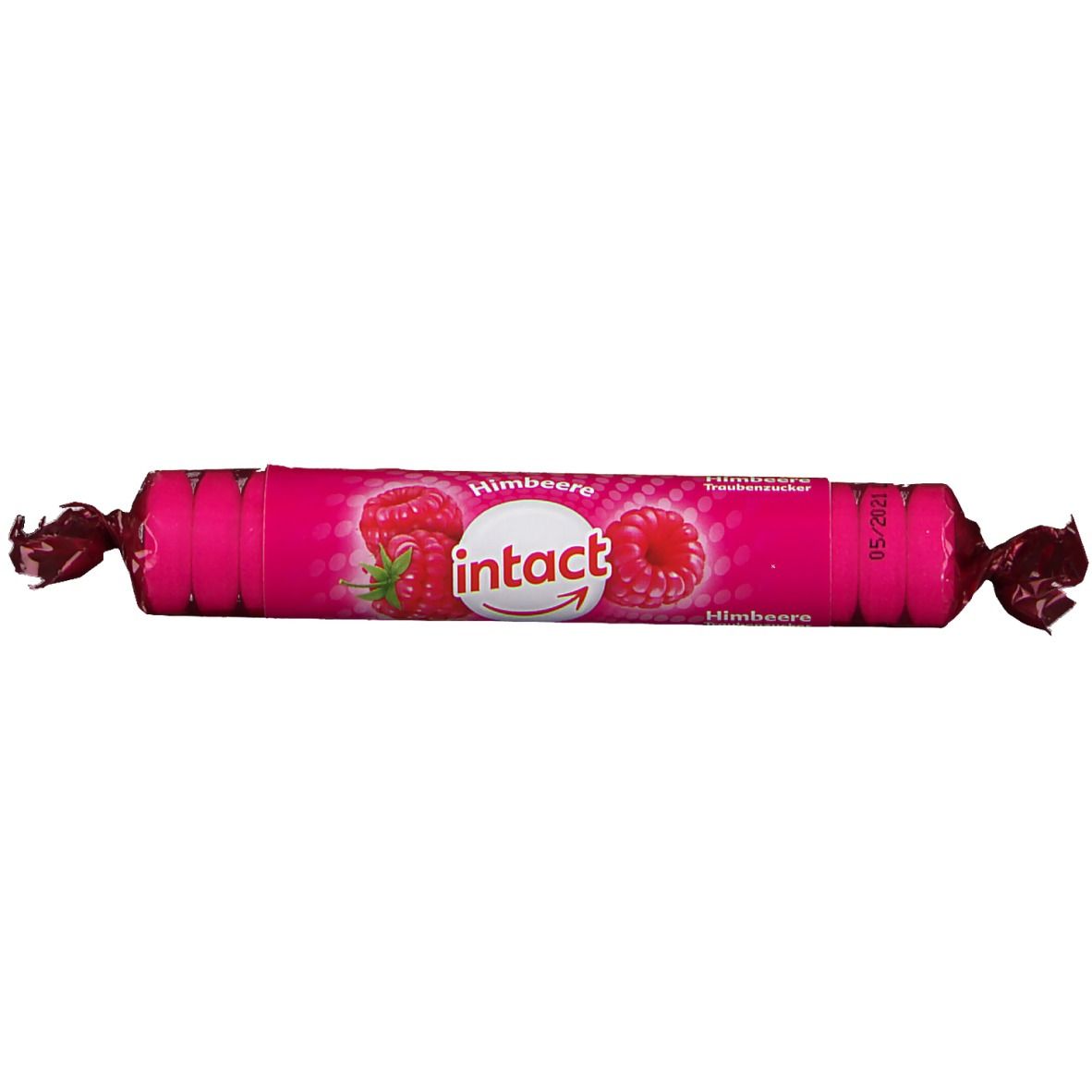 Intact Traubenzucker Himbeere Rolle