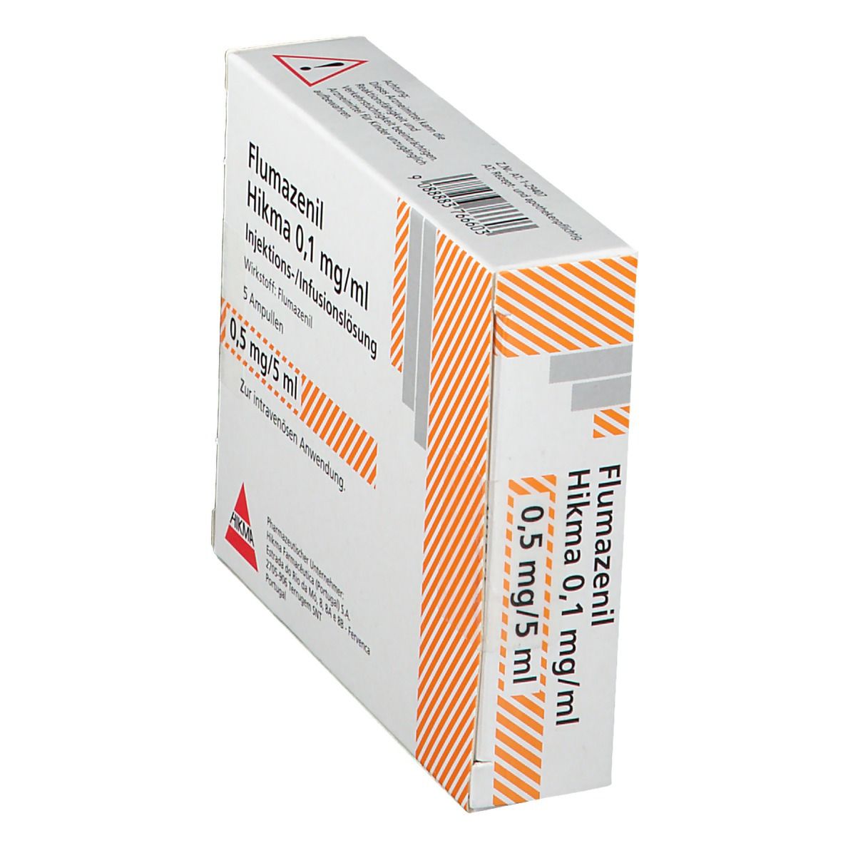 Flumazenil Hikma 0,1 mg/ml Injektionslösung 5x5 ml