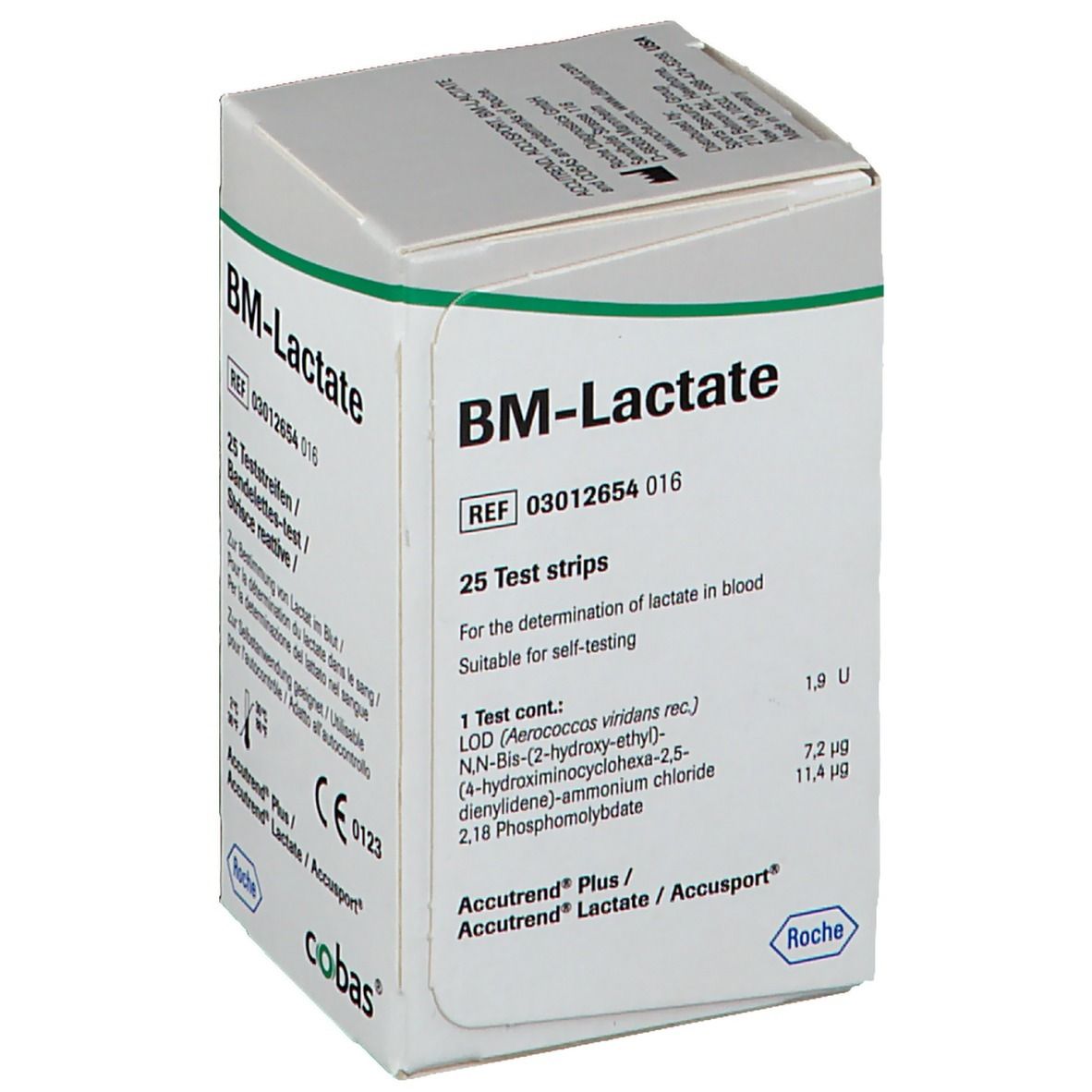 BM-Lactate Teststreifen für Accutrend® Messgeräte