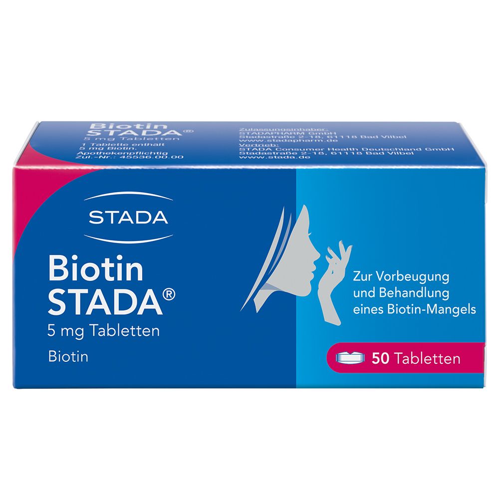 Biotin Stada® 5 mg Tabletten bei Biotinmangel