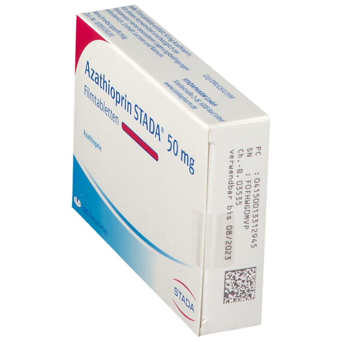 Azathioprin Stada 50 mg Filmtabletten St