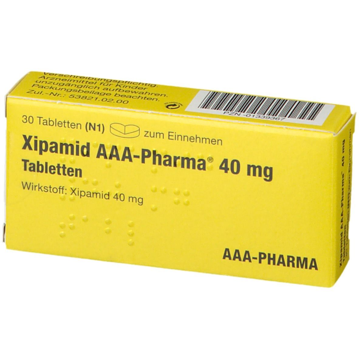 Xipamid 40Mg AAA® Pharma