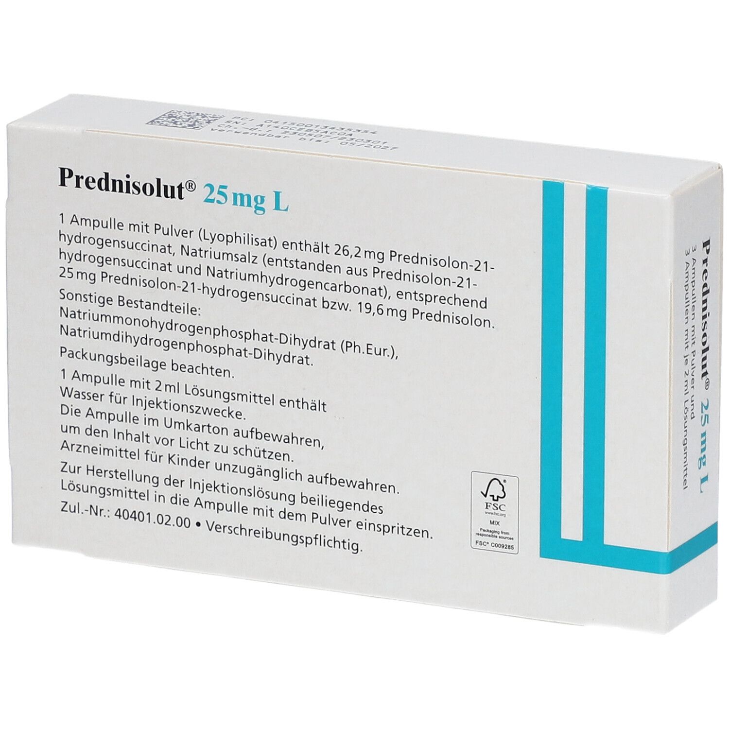 Prednisolon 25 Mg Preis