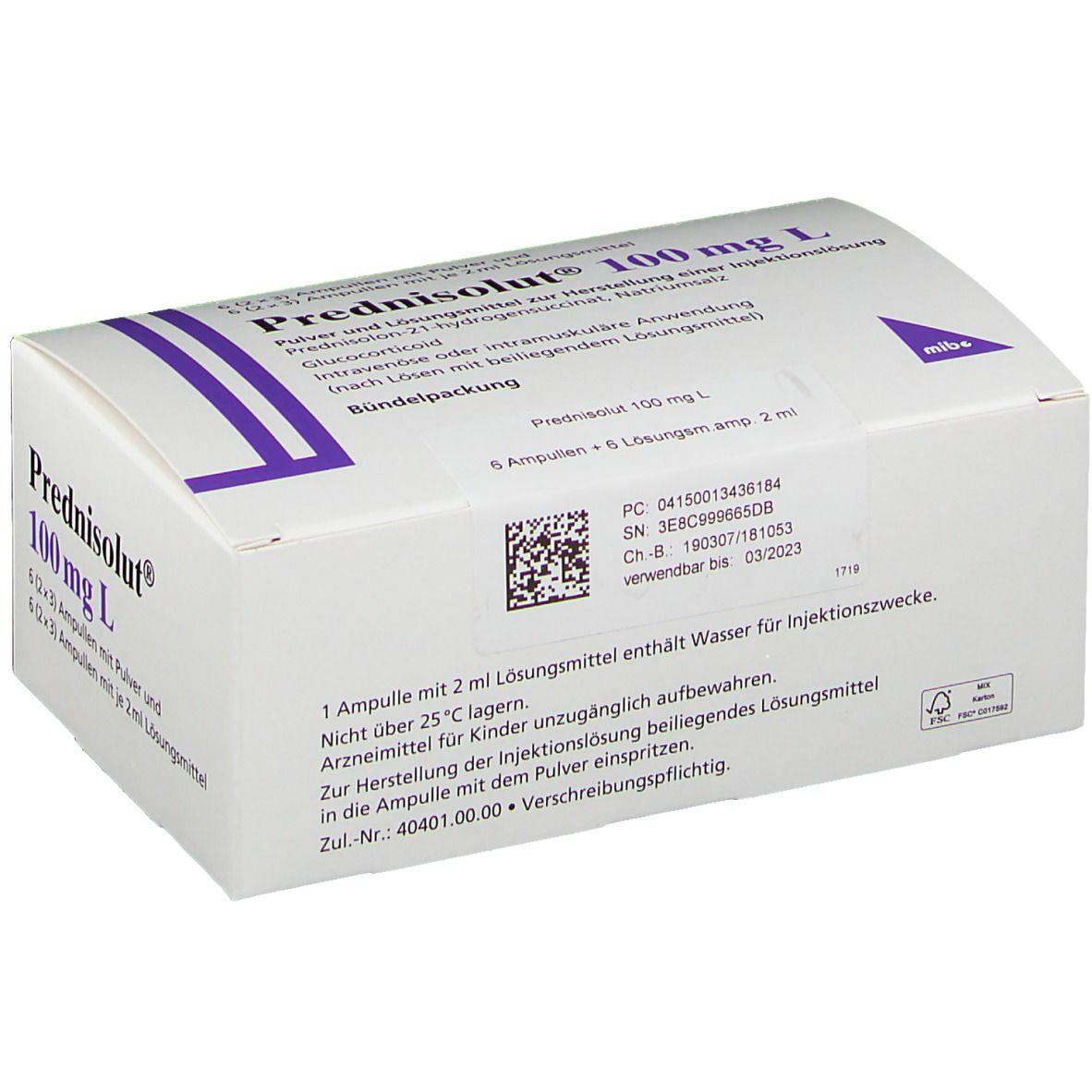 Prednisolut® 100 mg L