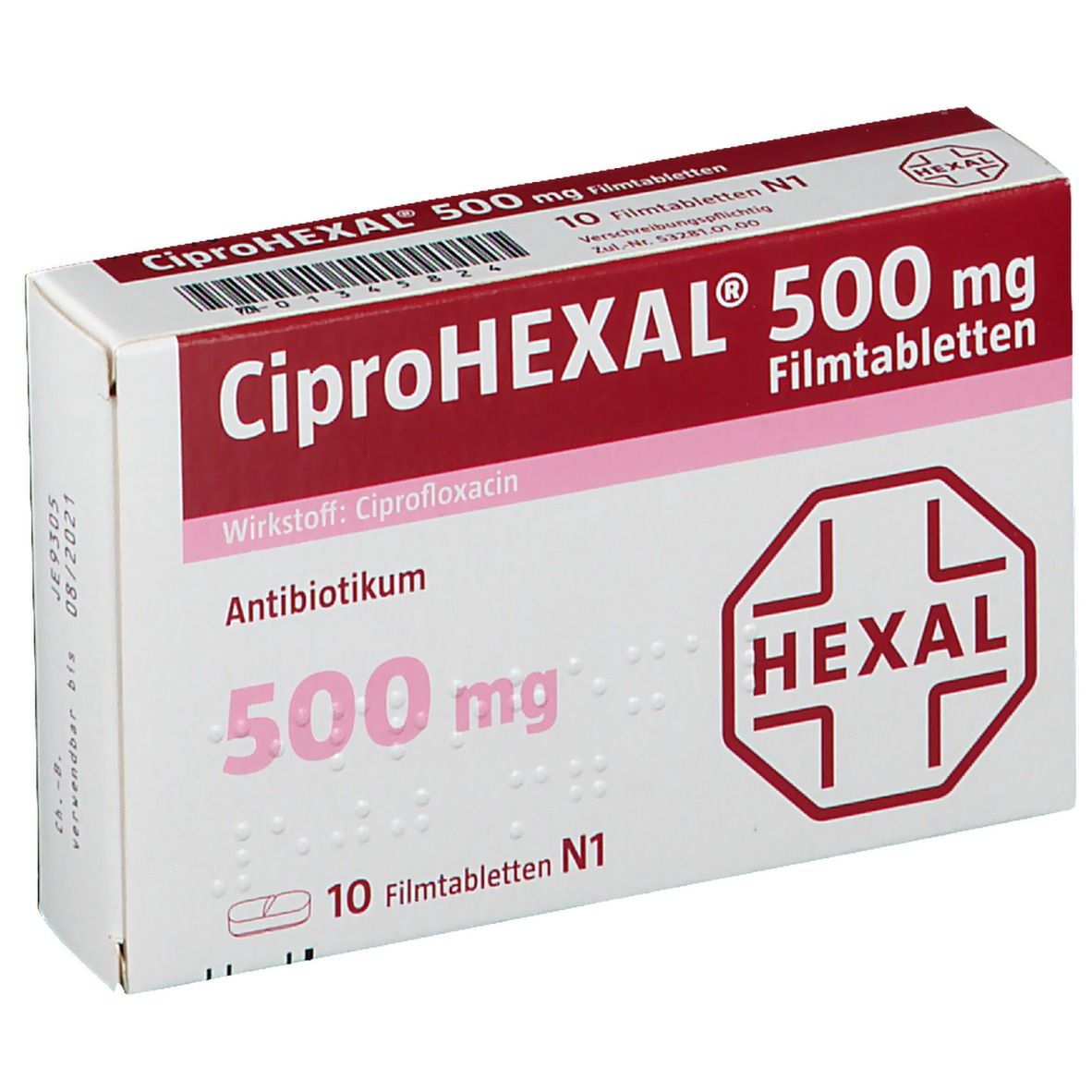 Ciprofloxacin 500mg r 127