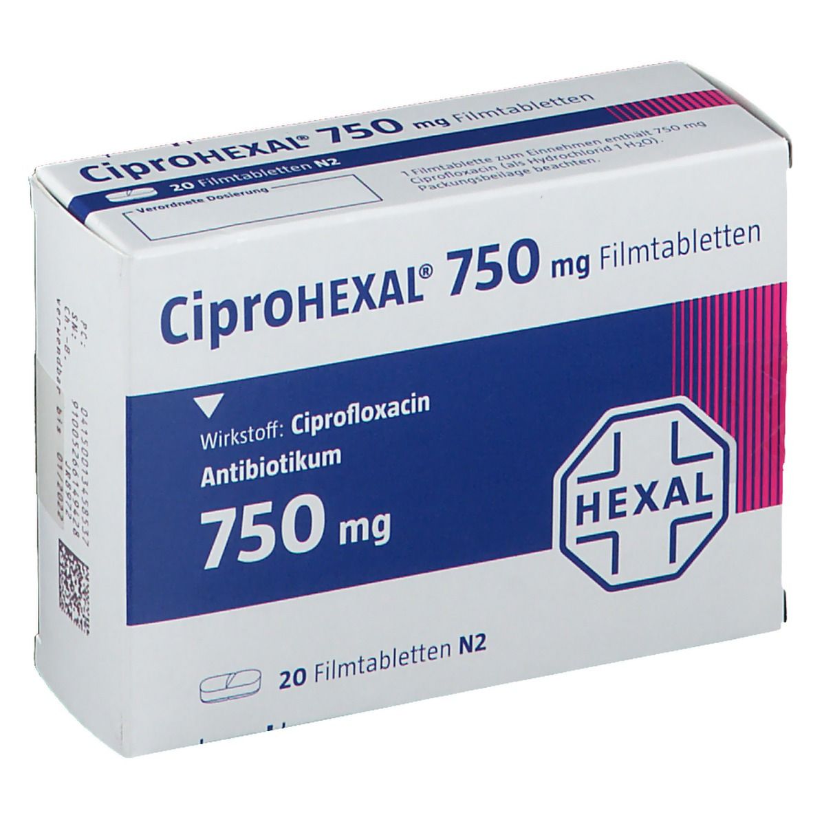 Ciprofloxacin Accord 750 Mg