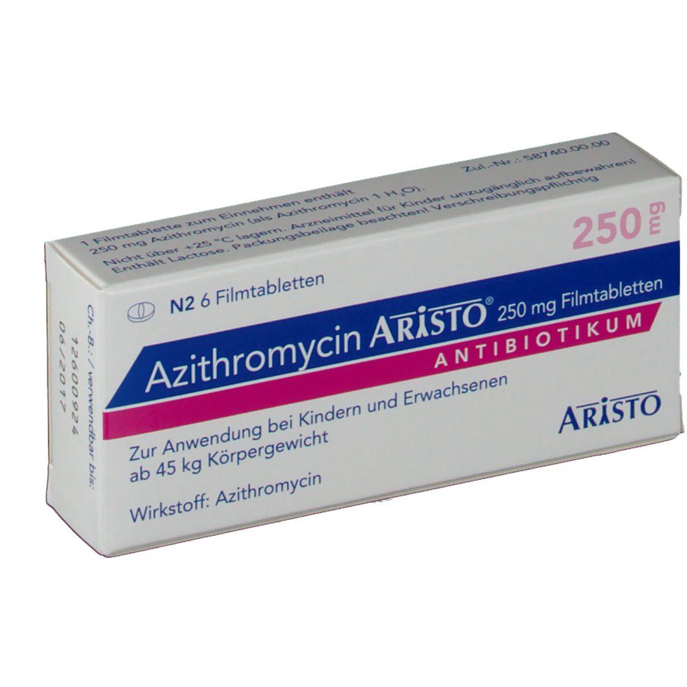 Co azithromycin 250 mg