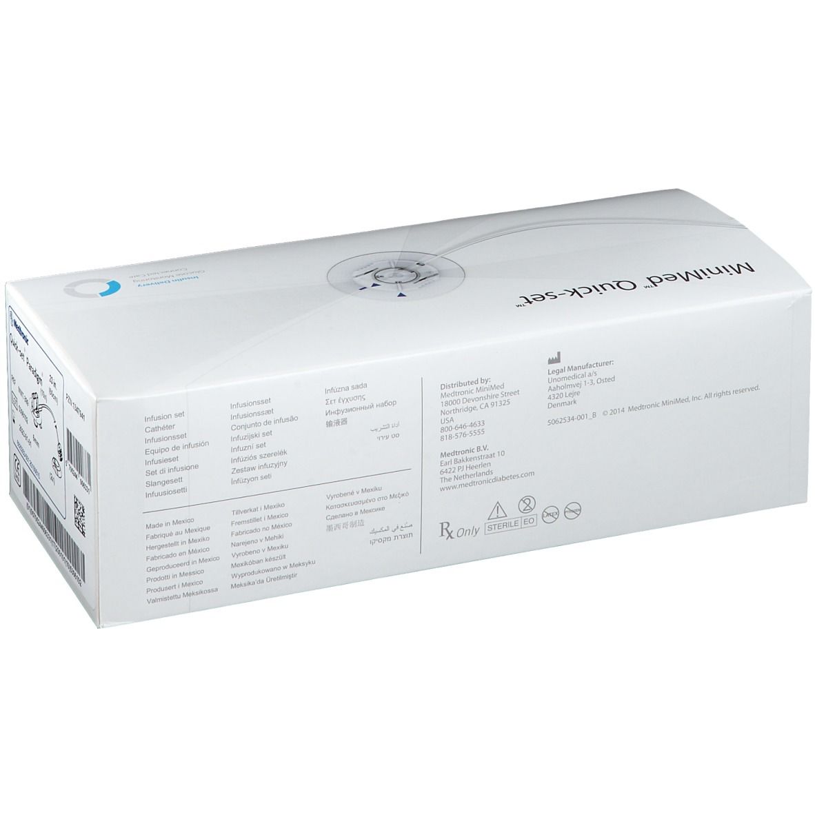 MiniMed Quick-set® Infusionsset 6 mm Kanüle / 60 cm Schlauch