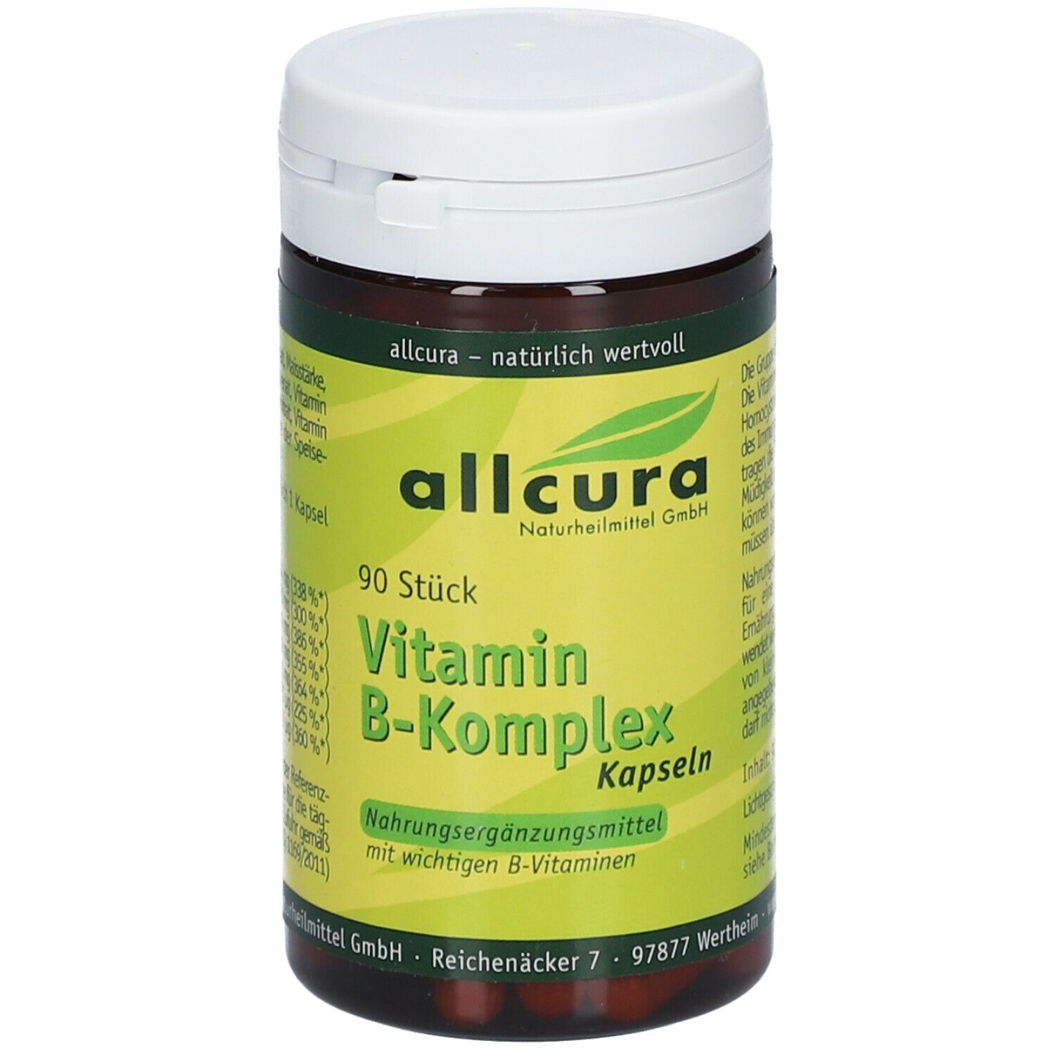 allcura Vitamin B-Komplex Kapseln
