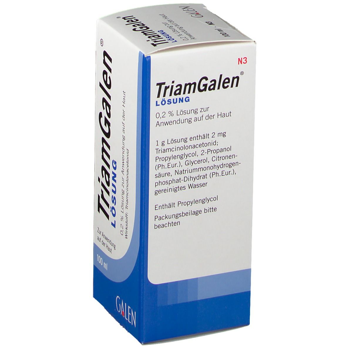 Triamgalen Lösung 0,2% z.Anw.auf d.Haut 100 ml