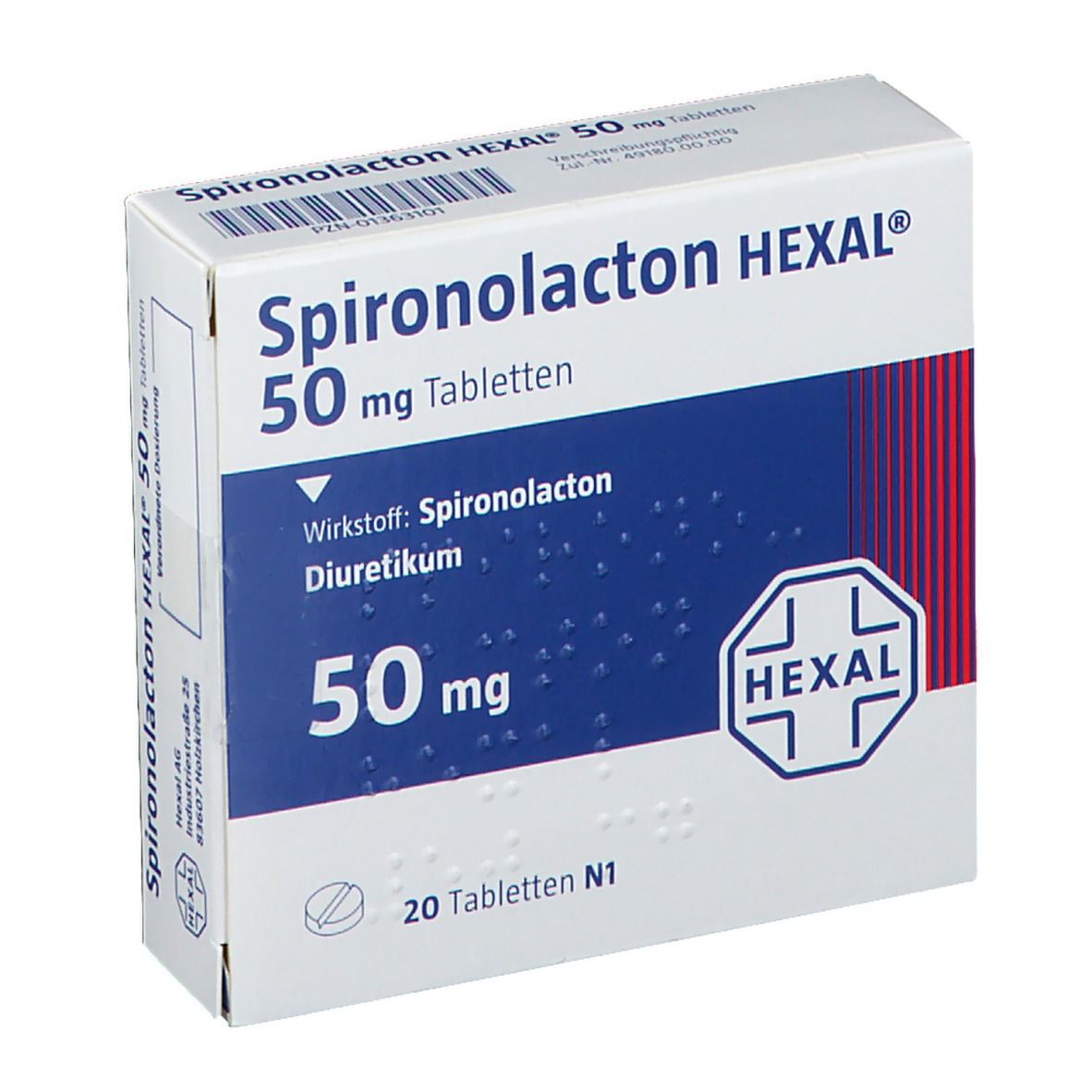 Spironolacton HEXAL® 50 mg