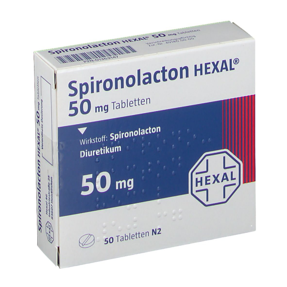 Spironolacton Hexal® 50 mg