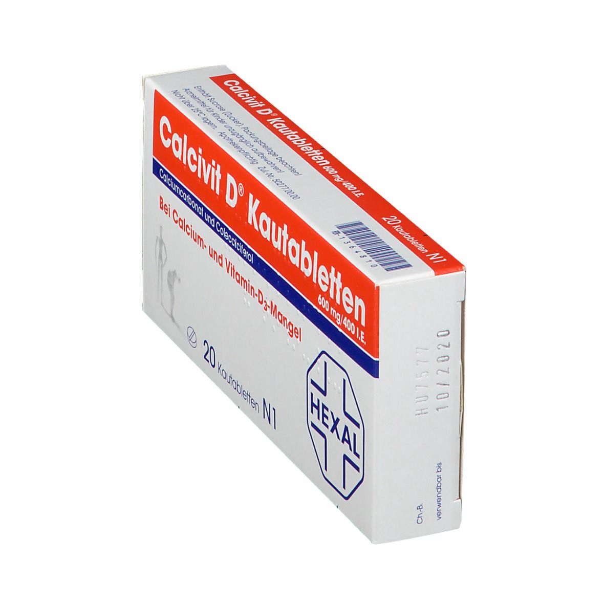 Calcivit D® Kautabletten, 600 mg/400 I.E.