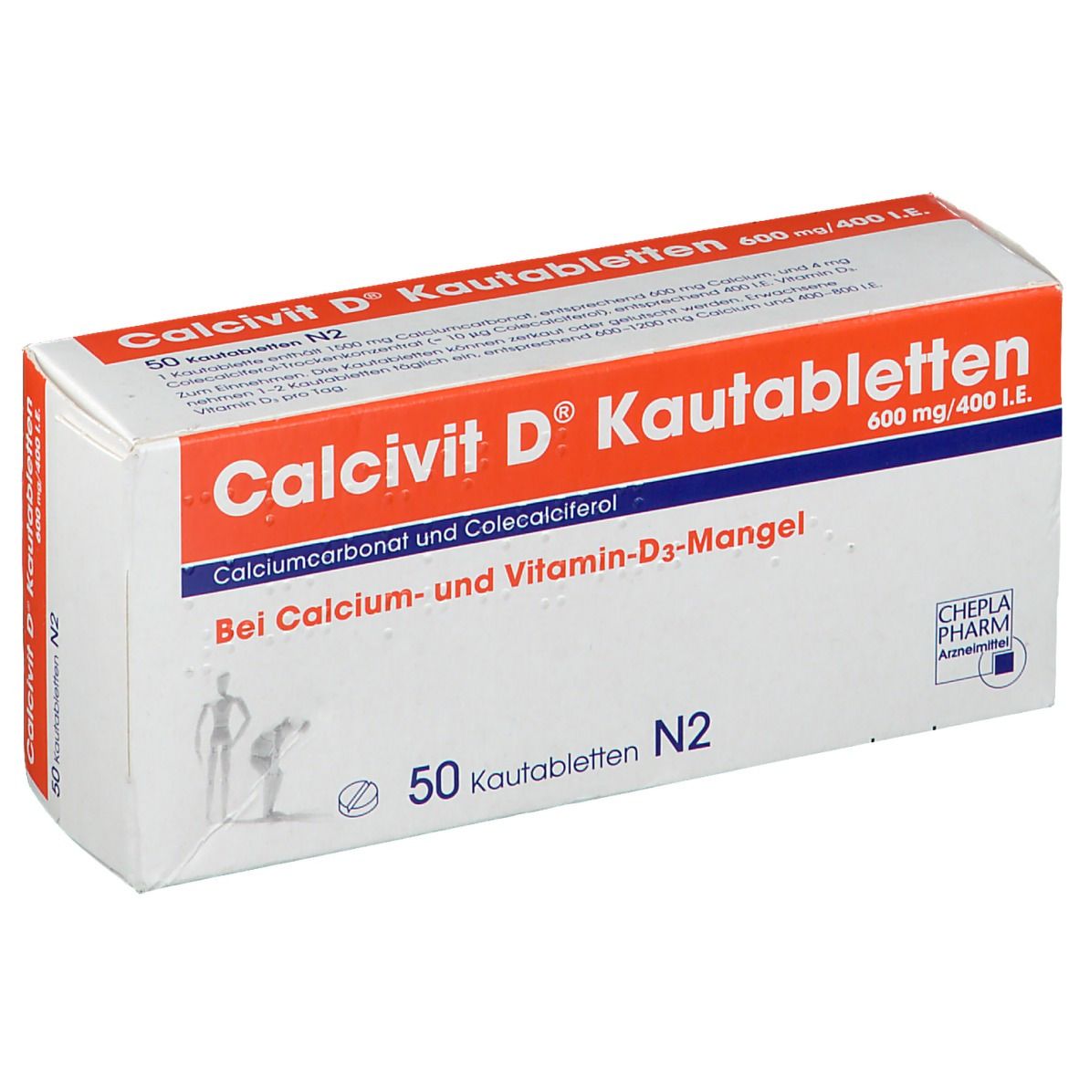 Calcivit D® Kautabletten, 600 mg/400 I.E.