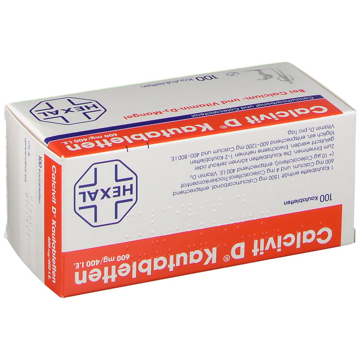 Calcivit D® Kautabletten, 600 mg/400 I.E.