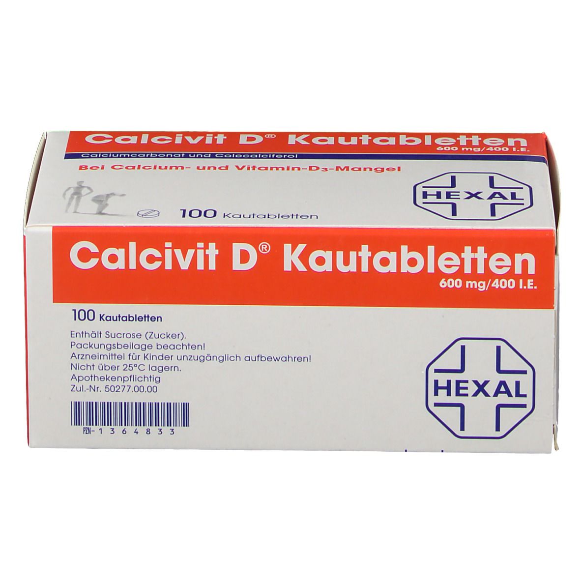 Calcivit D® Kautabletten, 600 mg/400 I.E.