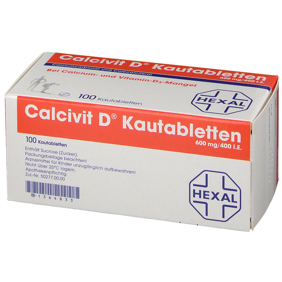 Calcivit D® Kautabletten, 600 mg/400 I.E.