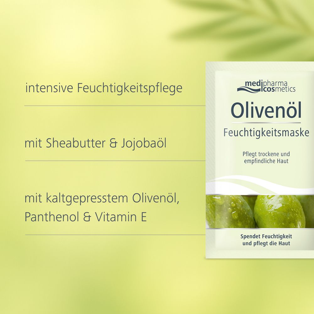 medipharma cosmetics Olivenöl Feuchtigkeitsmaske