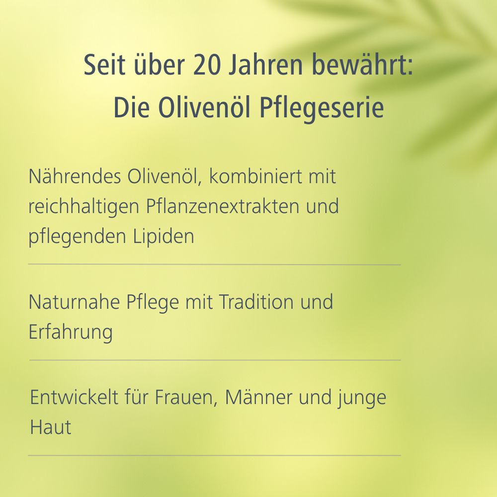 medipharma cosmetics Olivenöl Feuchtigkeitsmaske