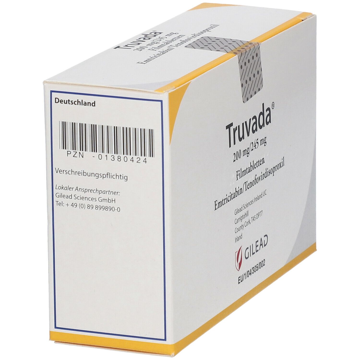 Truvada 200 mg/245 mg Filmtabletten 3x30 St