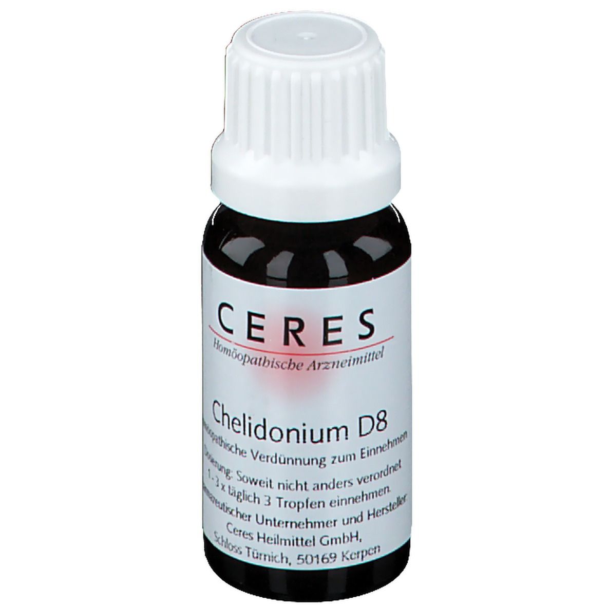 Ceres Chelidonium D 8 Dilution 20 ml