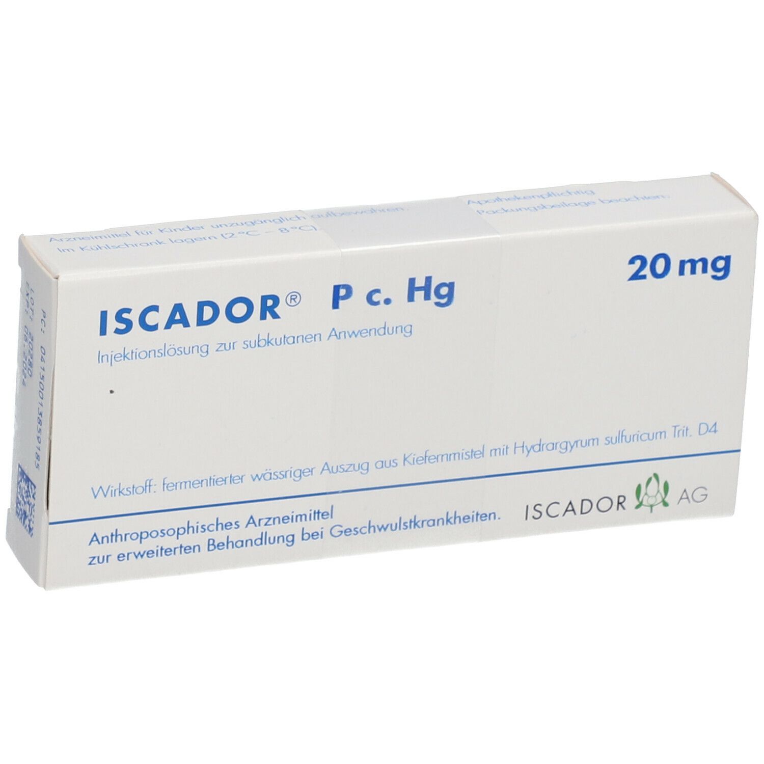 ISCADOR® P c. Hg 20 mg